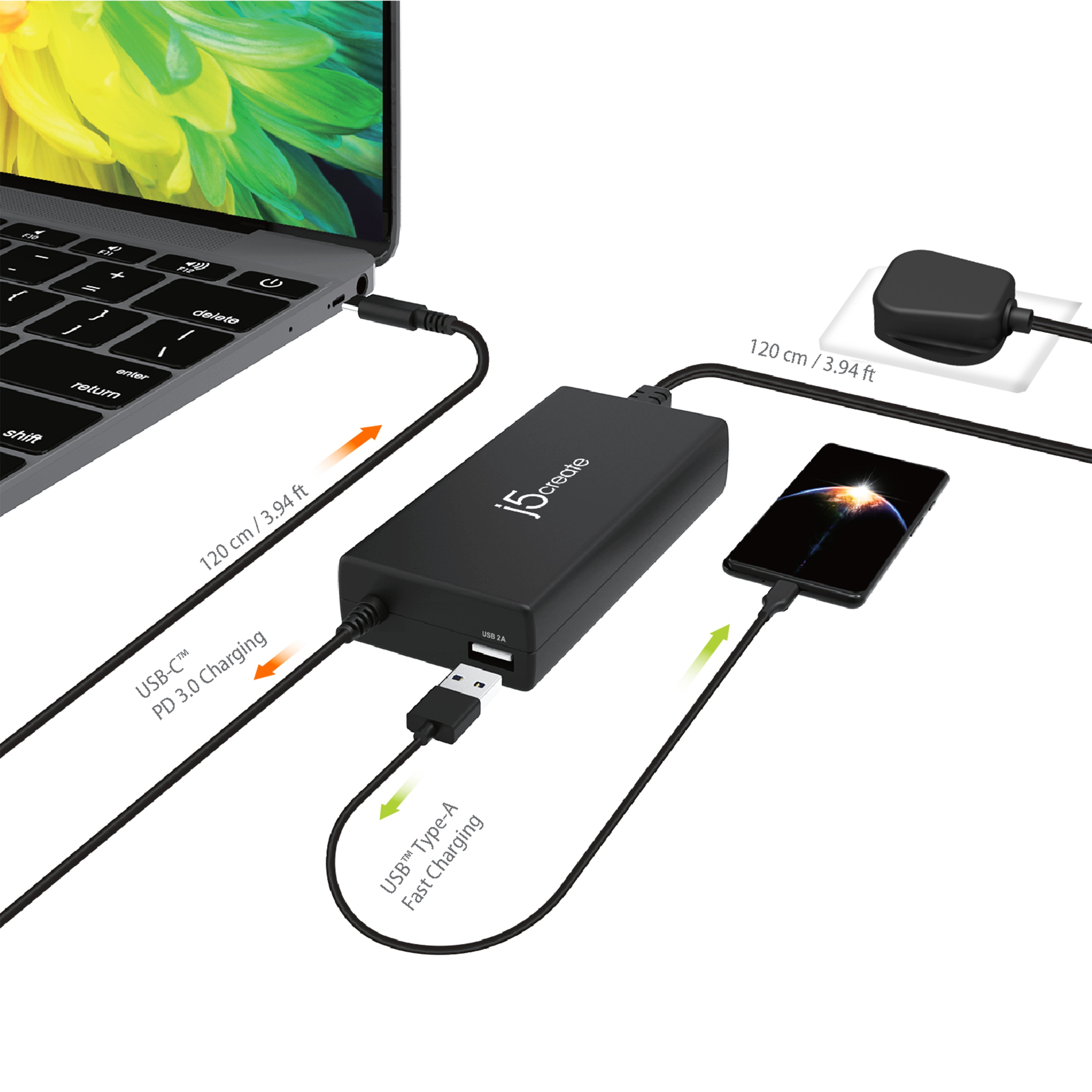 100w Pd Usb-C Super Charger - Char