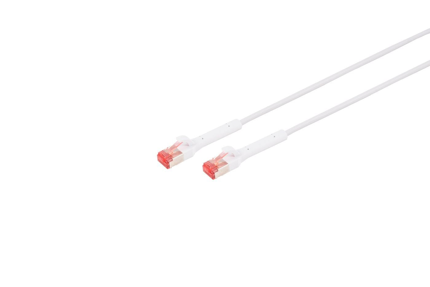 Cat6a U/Ftp 1m White  Flex-Angle Network Cable
