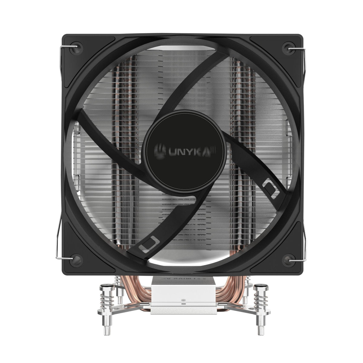 Unykach Unycool H61 Disipador Cpu - Multisocket Universal - Ventilador 120mm - Negro