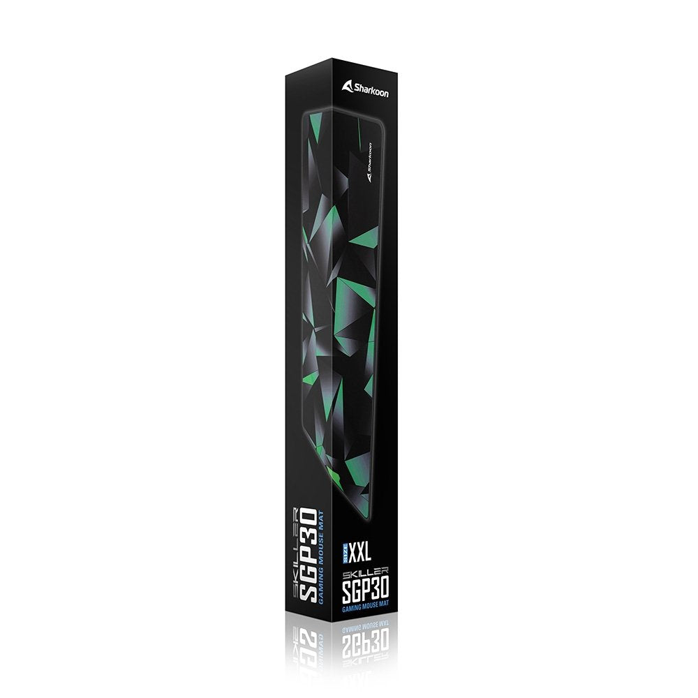 EAN 4044951032228 - Sharkoon SKILLER SGP30 Alfombrilla de ratón para juegos Negro, Verde, Gris imagen 4