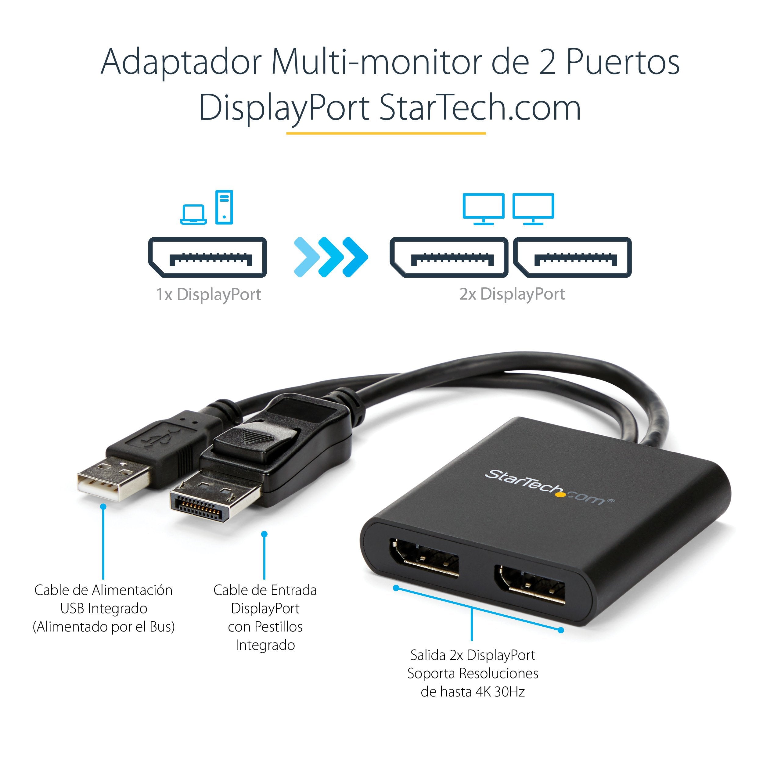 EAN 0065030860574 - StarTech.com MSTDP122DP divisor de video imagen 15