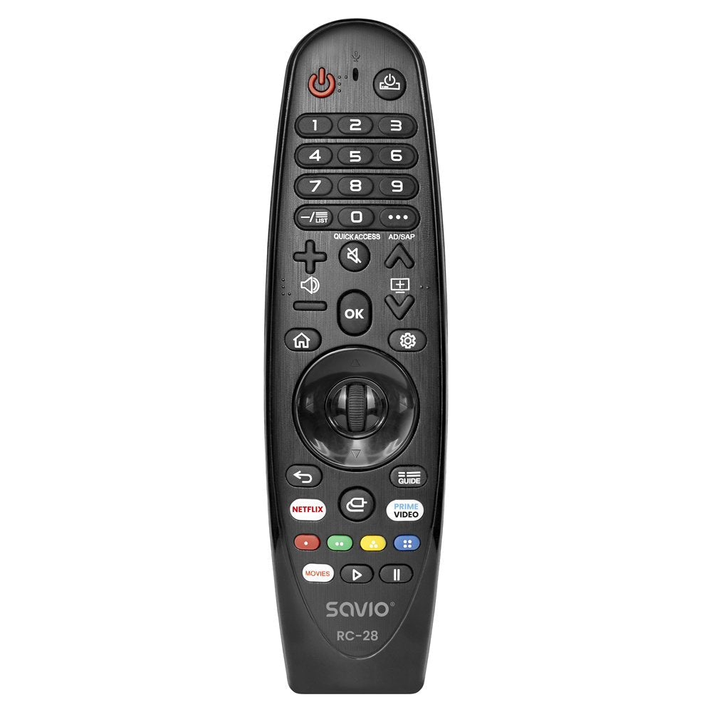 Mando A Distancia Universal / De Repuesto Para Tv Lg  Smart Tv Savio Rc-28
