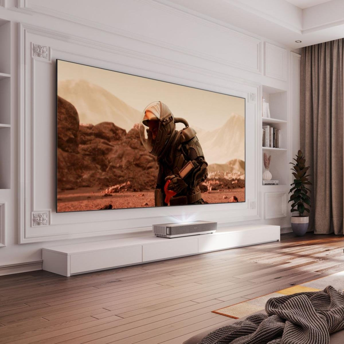 EAN 6942351409559 - Hisense 100L5ND proyector de TV Proyector de alcance ultracorto 2700 lúmenes ANSI DLP UHD 4K (3840x2160)  imagen 5