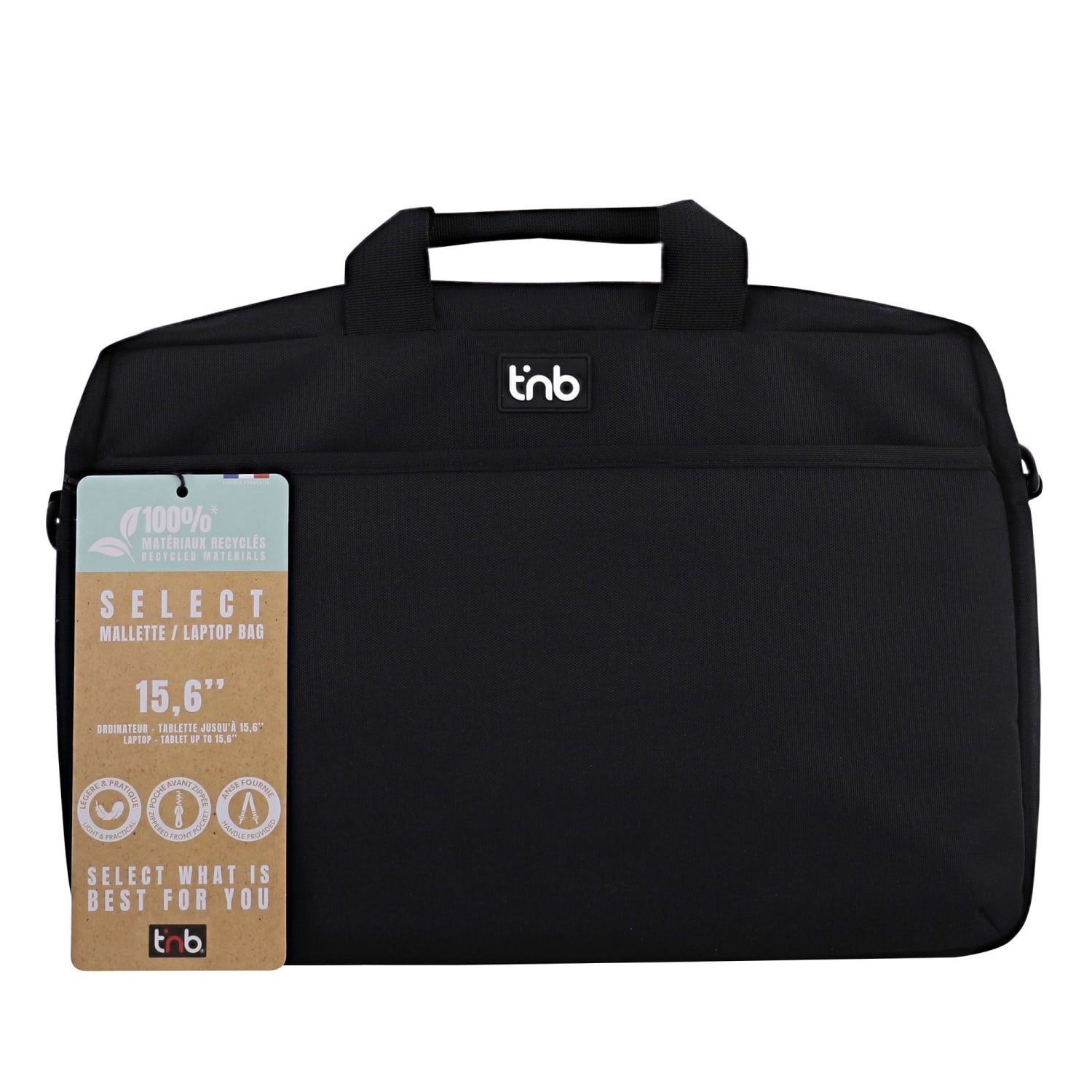 Tnb Select - Maletin 15.6 Inch Laptop Case - Black