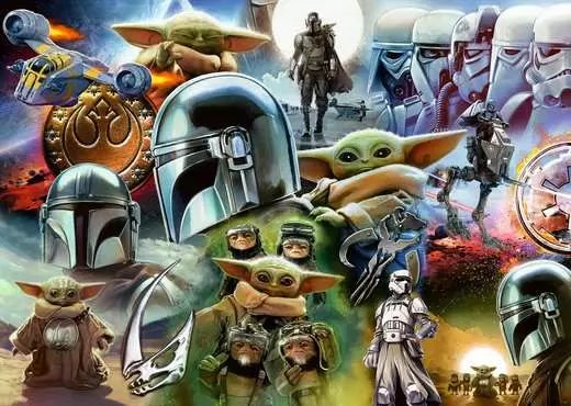Puzzle The Mandalorian Star Wars 1000pzs