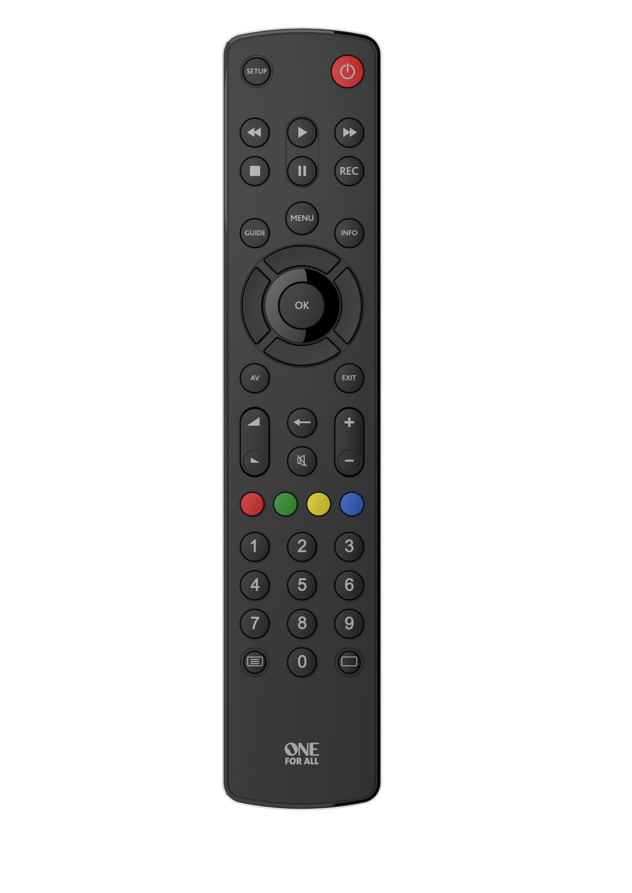 One For All Contour Tv Mando A Distancia Botones