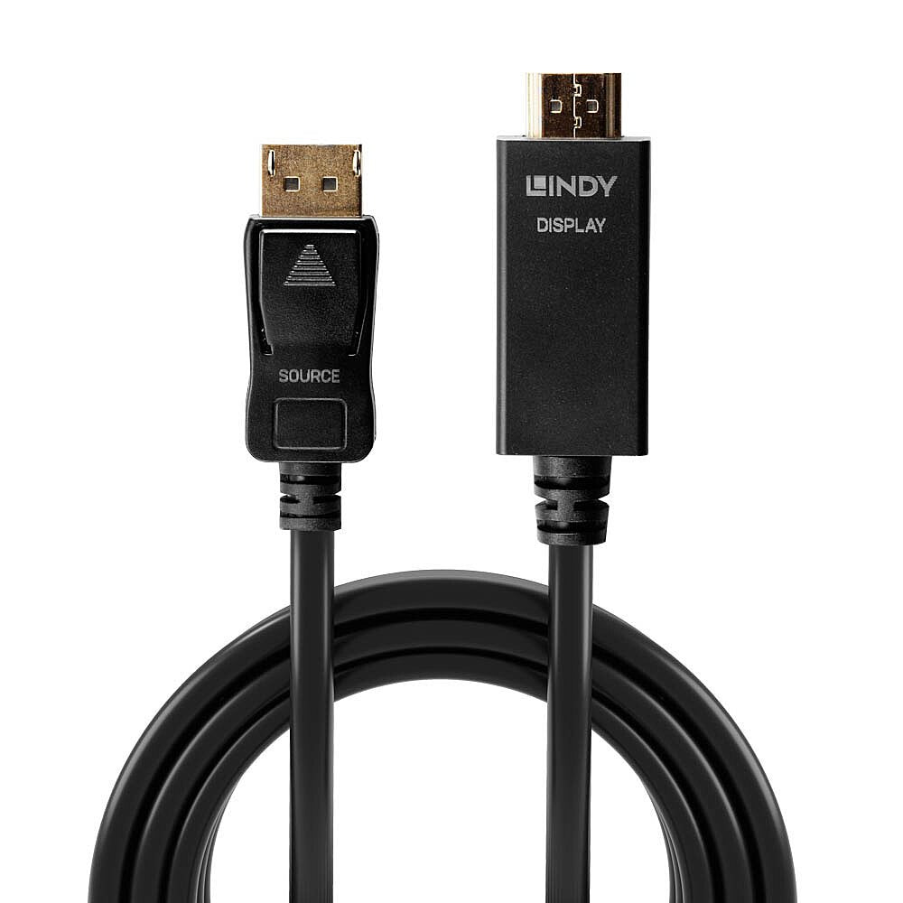 Lindy 36921 Cable  1 M Displayport Hdmi Tipo A [Estándar] Negro