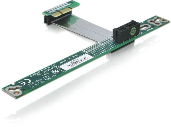Delock Pci Express X1 With Flexible Cable 7 Cm Tarjeta Y Adaptador De Interfaz Interno, Tarjeta De Ampliación Pci, Pci