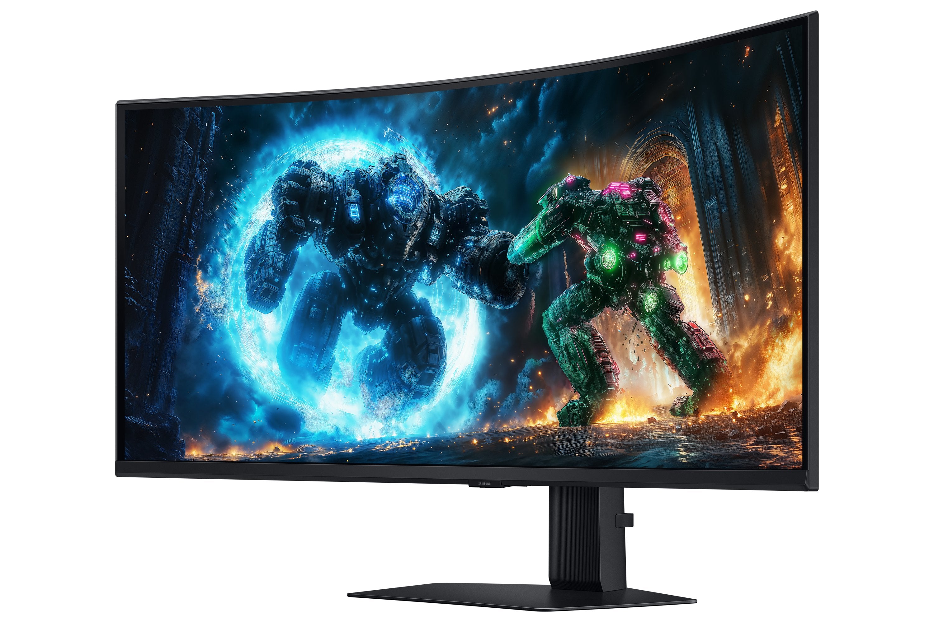 EAN 8806097438540 - Samsung G75F pantalla para PC 101,6 cm (40") 5120 x 2160 Pixeles WUHD LCD Negro imagen 4