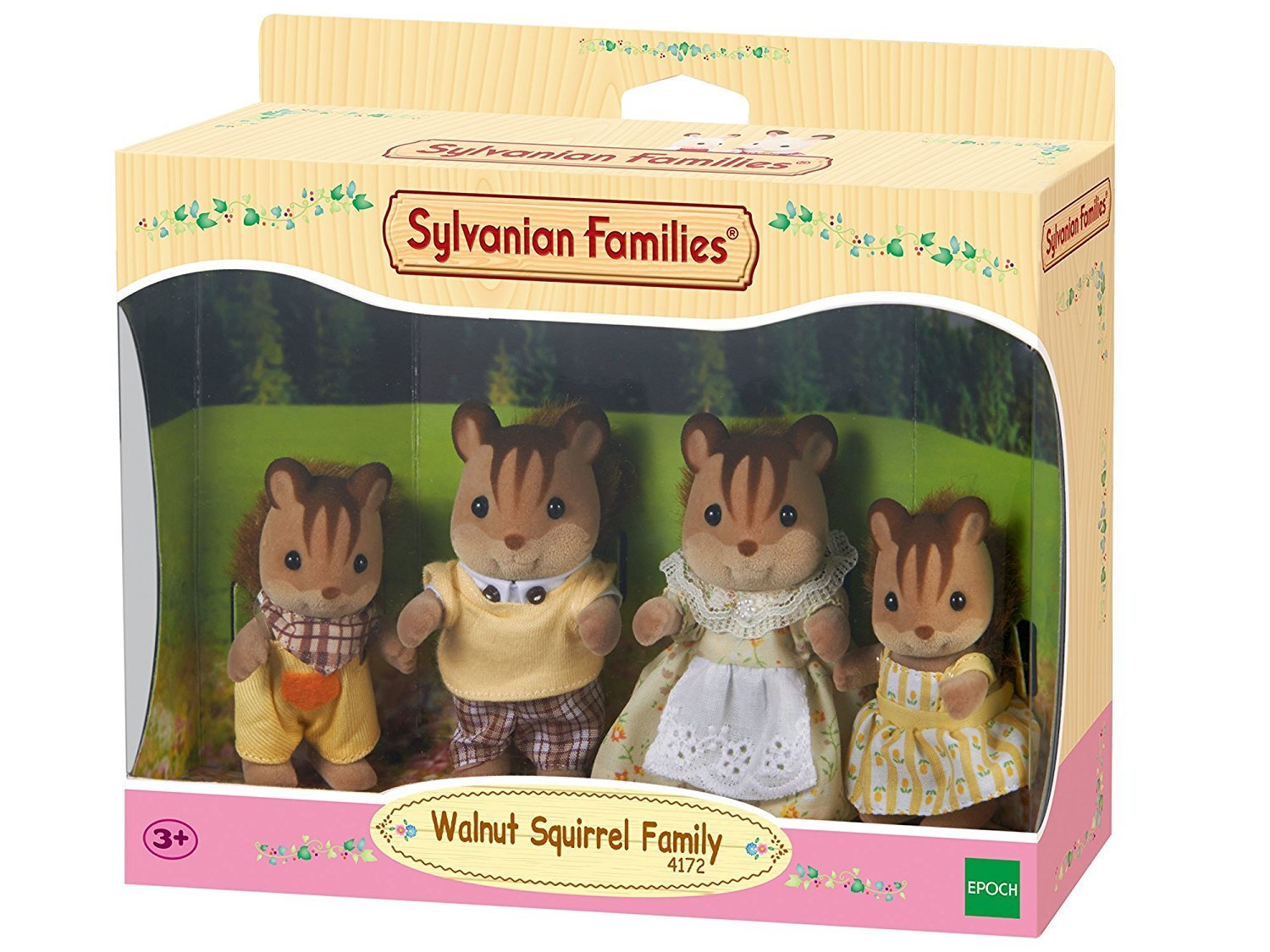 Epoch Sylvanian Families - Walnuss Eichhörnchen Familie L4172