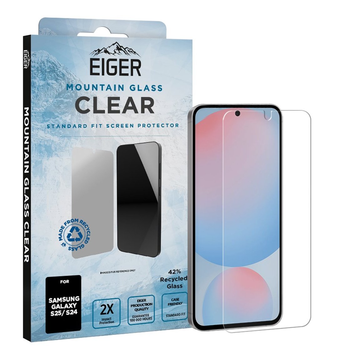 Eiger Sp Mountain Glass Clear Galaxy S25/S24