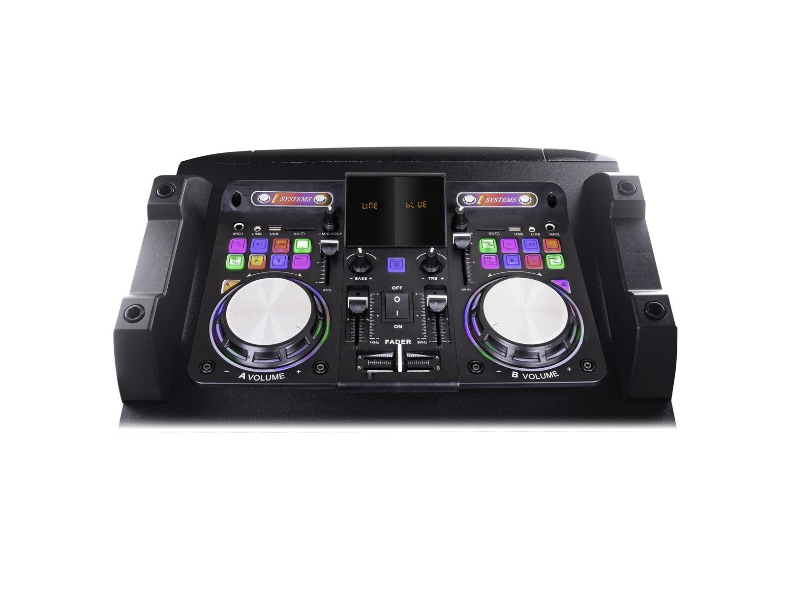 Xfest High Power Amplified Speaker 500w Bluetooth Usb Aux-In Tws Trevi 4500 Dj