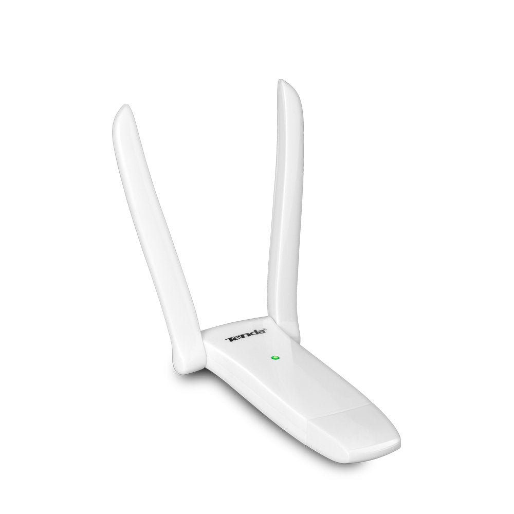 Tenda W322ua 2t2r 11n Usb Adapter, 2 External 2dbi Antennas,W/Wps Button, Supports Ad-Hoc And Infrastructure, Wireless Roaming,