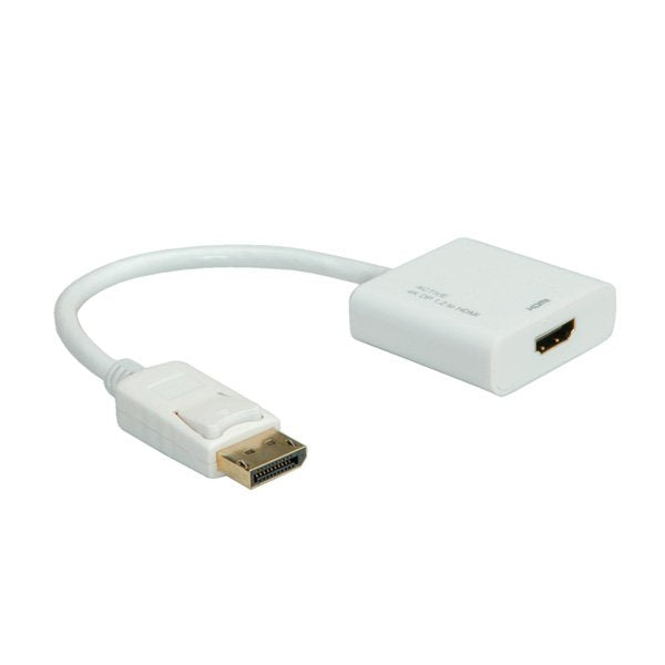 Roline 4k Displayport-Hdmi Adapter, V1.2, Dp St - Hdmi Bu, Aktiv