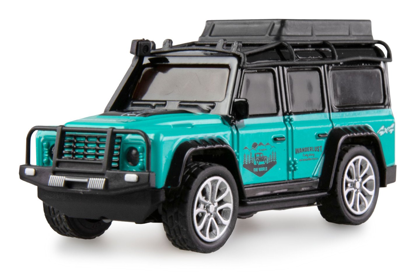 Amewi Rc Geländewagen Die Cast 1:64 Rtr Petrol 2,4ghz