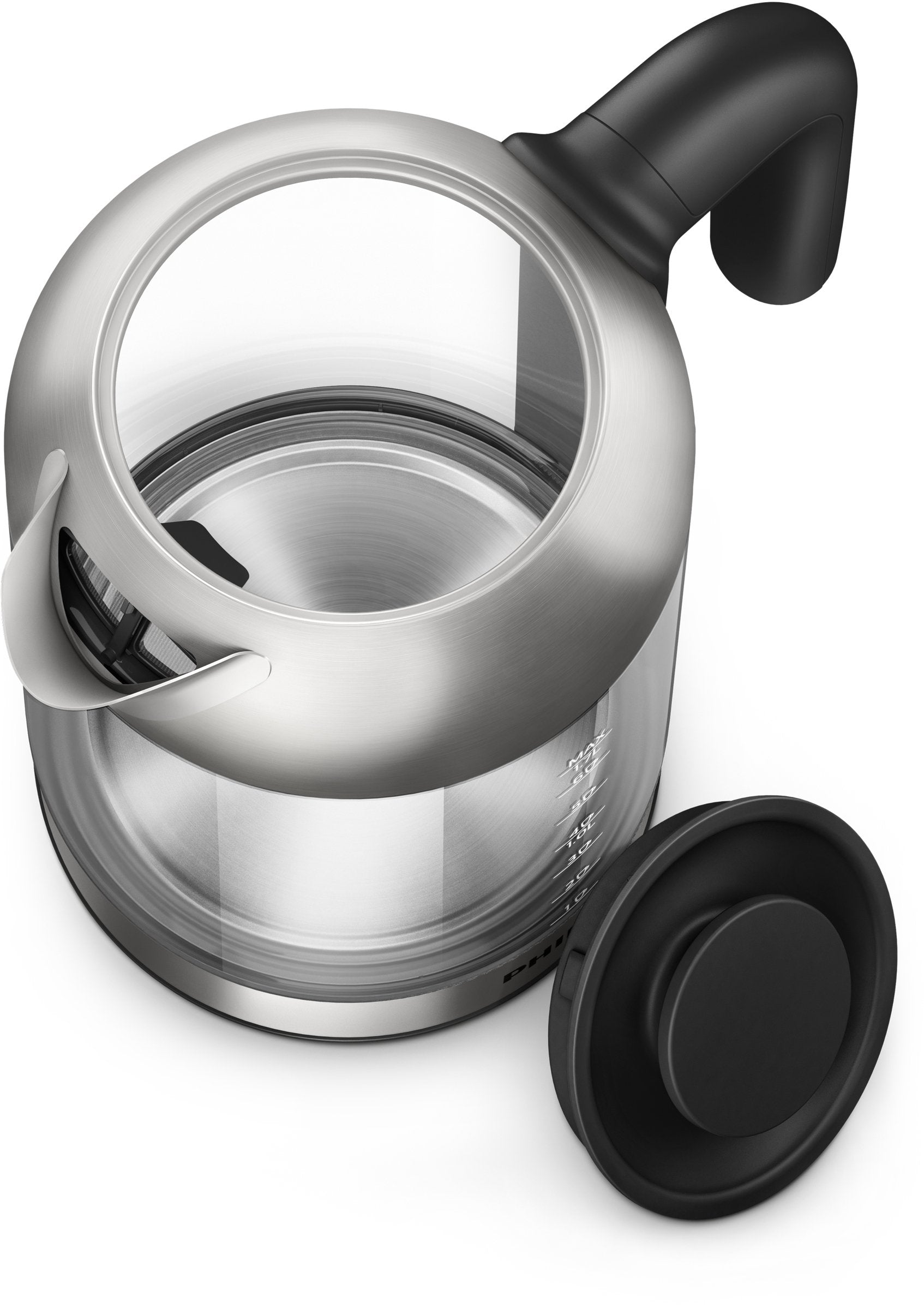 EAN 8710103940302 - Philips 5000 series HD9339/80 tetera eléctrica 1,7 L 2200 W Negro, Acero inoxidable, Transparente imagen 4