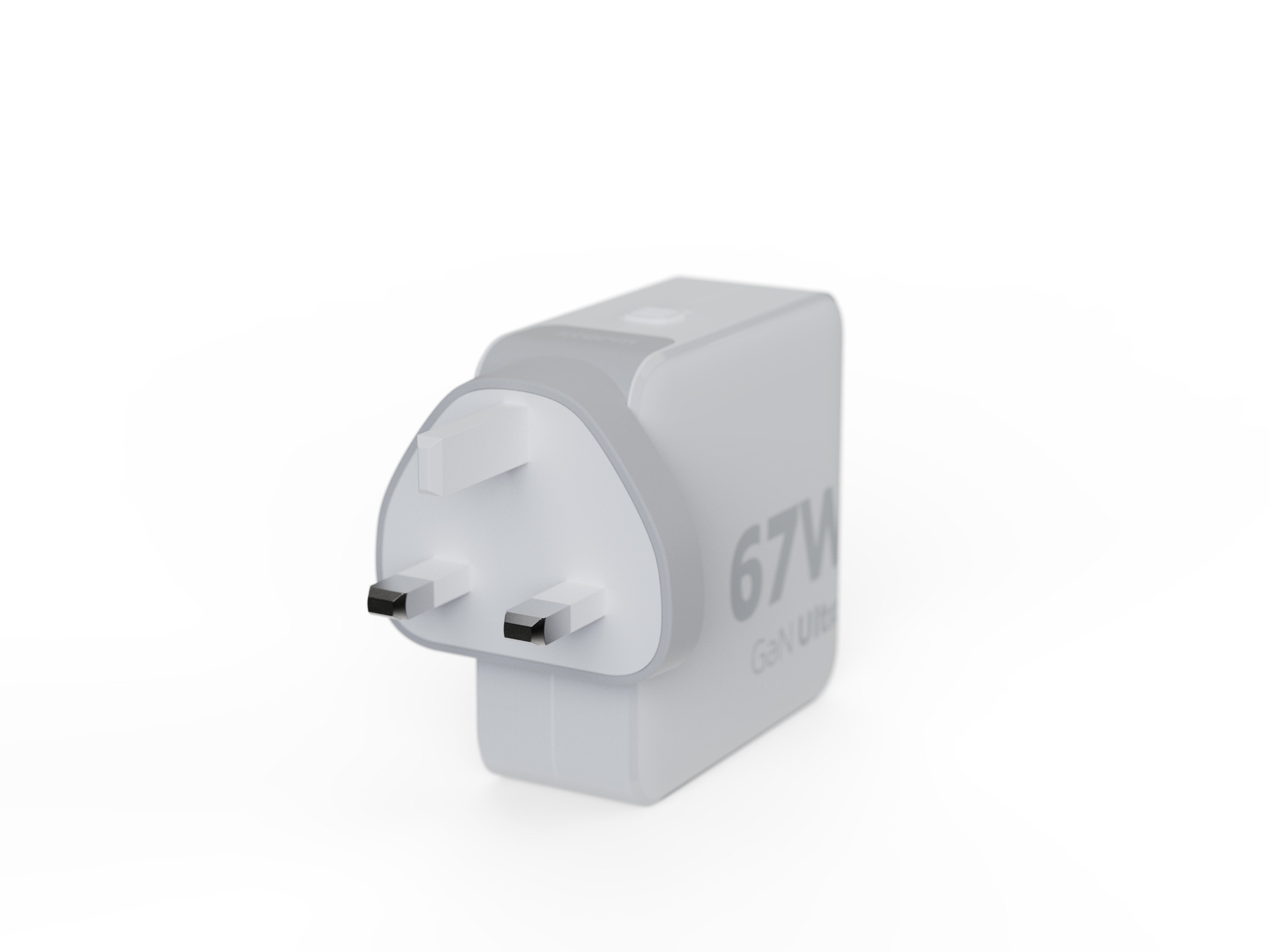 Cargador De Pared Universal Xtorm Xvc2067 2xusb Tipo-C + Cable Usb Tipo-C 67w