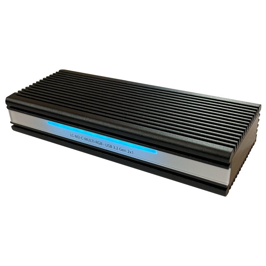 EAN 4260070129735 - LC-Power LC-M2-C-MULTI-RGB caja para disco duro externo Caja externa para unidad de estado sólido (SSD) A imagen 13