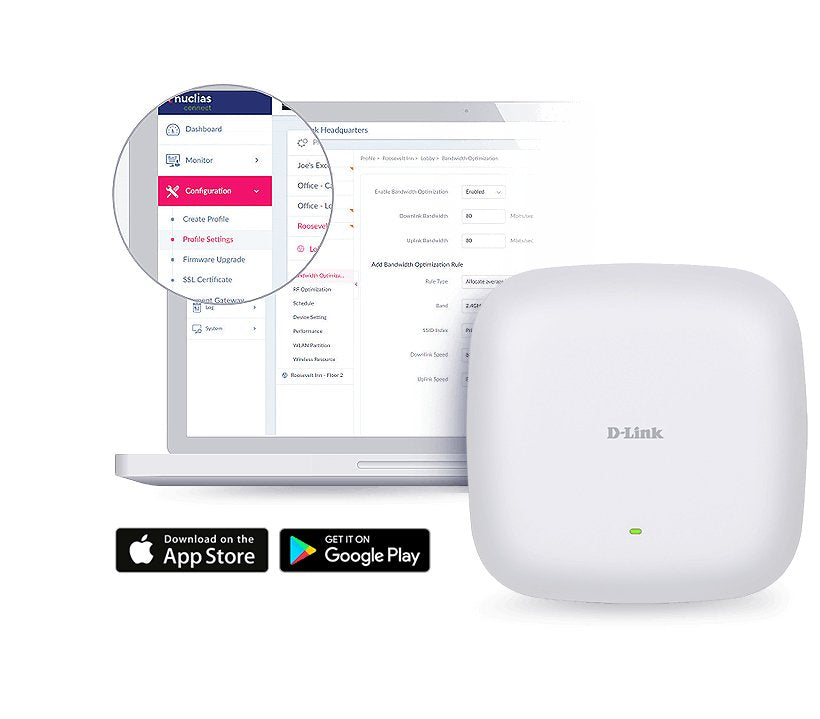 Punto De Acceso Inalámbrico D-Link Dap-X2850 Poe 3600mbps 2.4ghz 5ghz Antenas De 3.5 5.5dbi Wifi 802.11ax