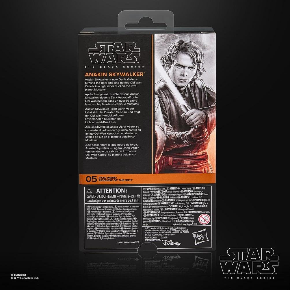 Figura Anakin Skywalker La Venganza De Los Sith Star Wars 15cm