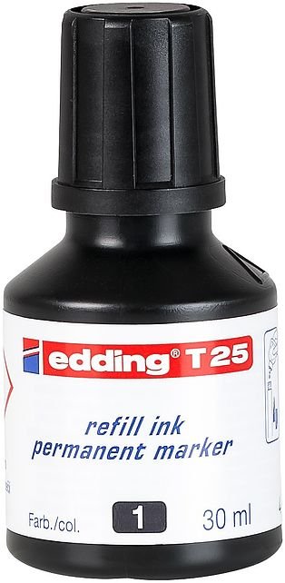 EAN 4004764023868 - Edding T 25 recambio para marcador Negro 30 ml 1 pieza(s) imagen 1