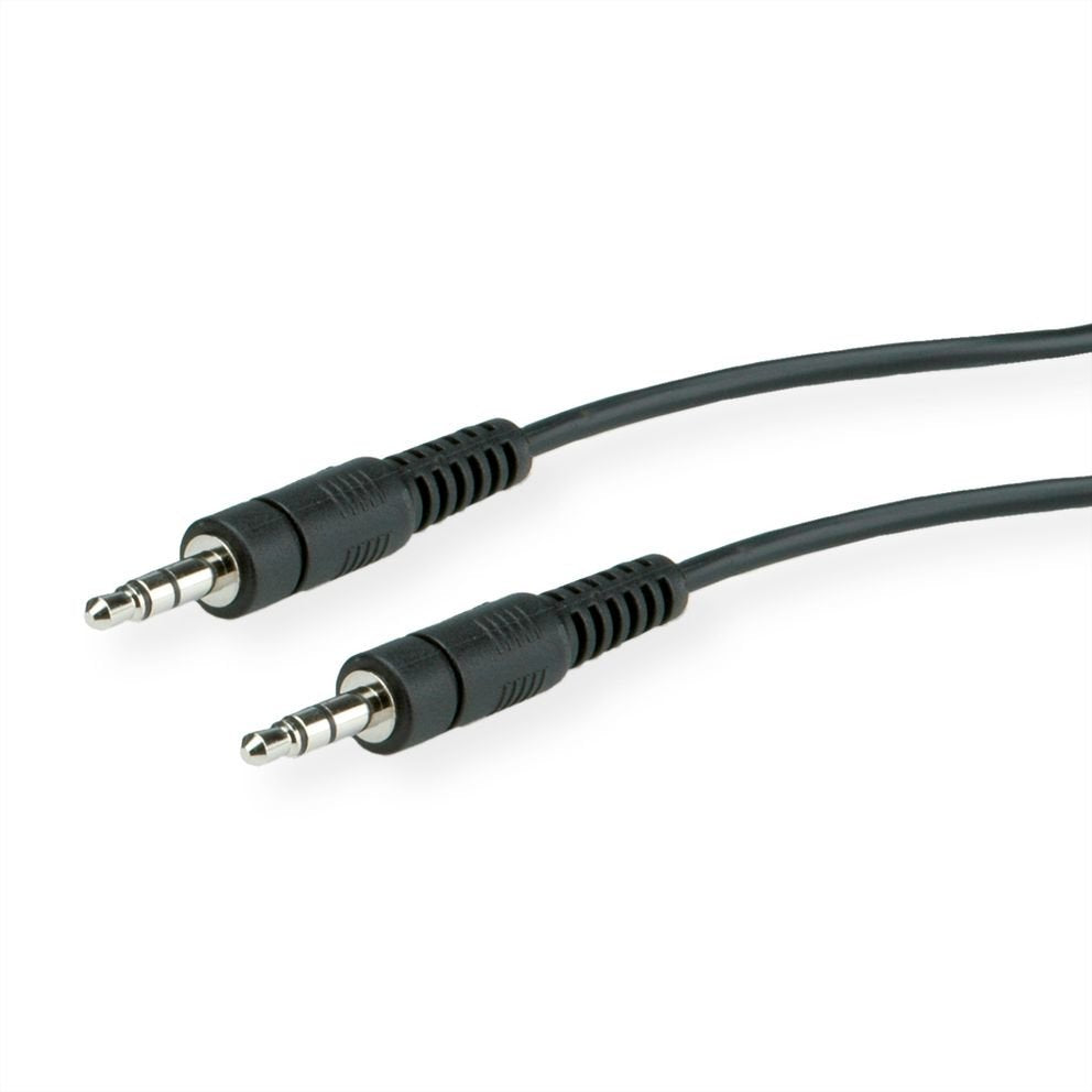 EAN 7611990159246 - ROLINE 11.09.4510 cable de audio 10 m 3,5mm Negro imagen 1
