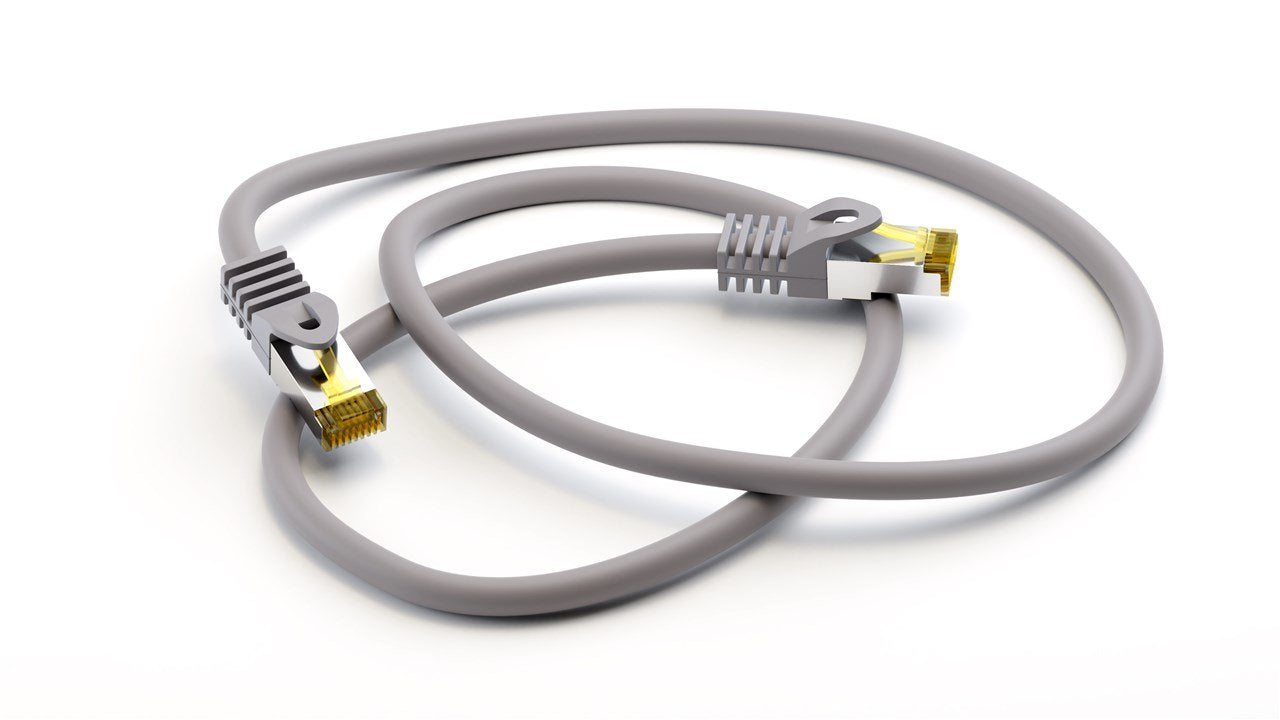 Goobay Cable De Red Rj45 10,0m Gris    S/Ftp M. Cat7 , 2xrj45, Lszh, Cu