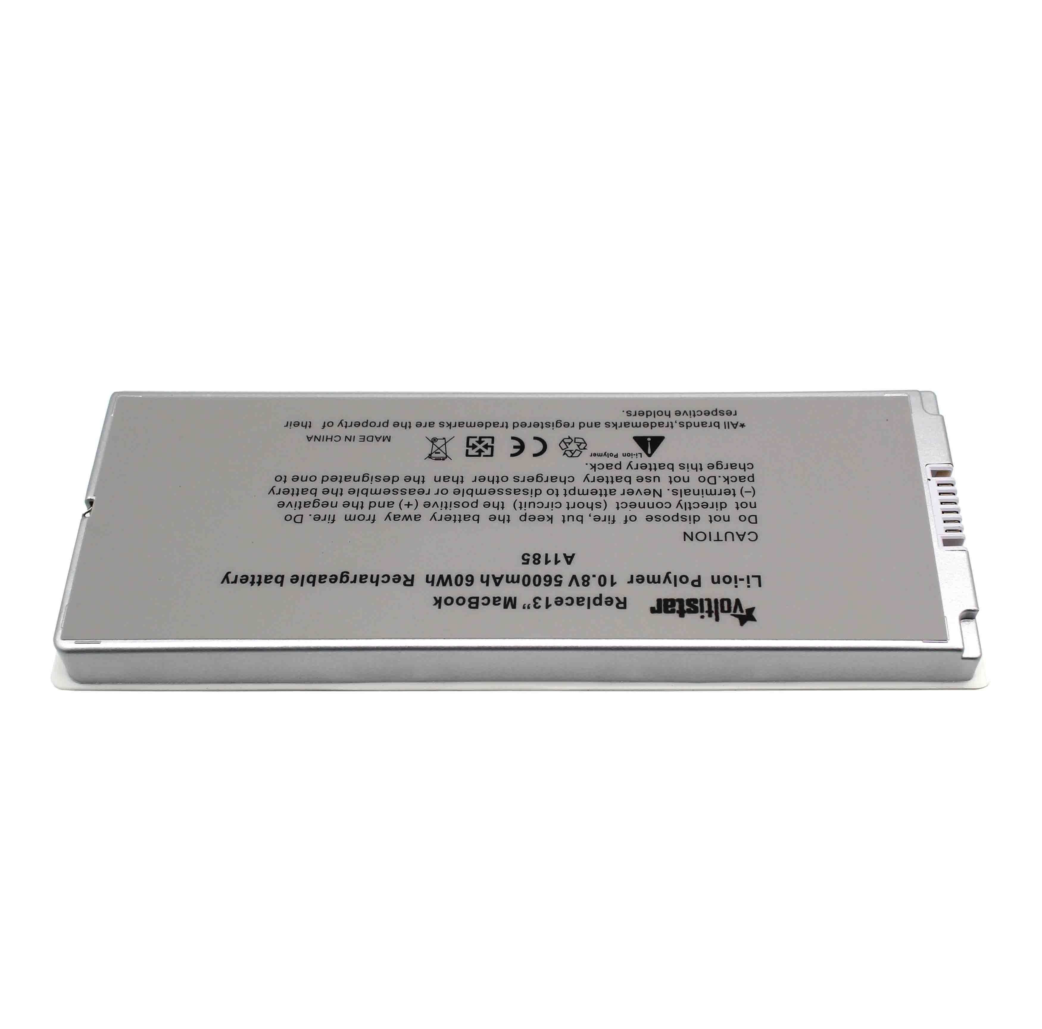 Batería Para Portátil Apple Macbook 13 Pulgadas A1185 Blanca