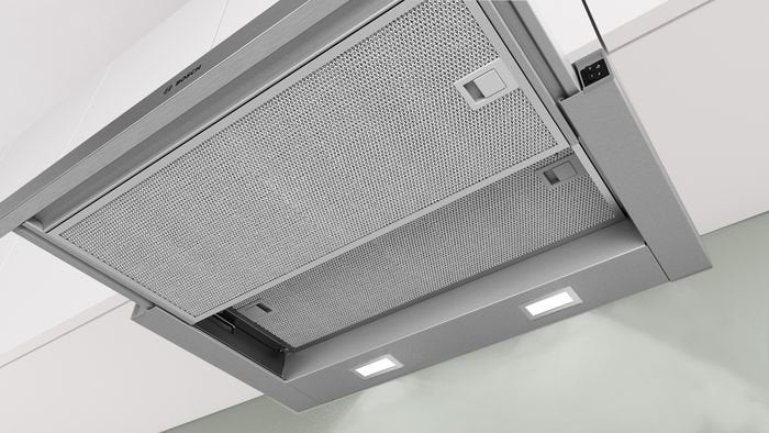 EAN 4242005538126 - Bosch DFL064W54 campana Semintegrada (extraíble) Metálico, Plata 394 m³/h imagen 5