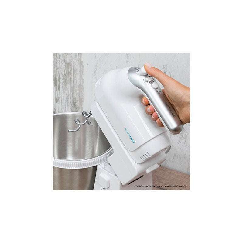 EAN 8435484041225 - Cecotec PowerTwist 500 Steel Batidora de varillas 500 W Plata, Blanco imagen 7