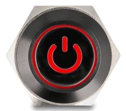 Delock Druckschalter Para Instalación Negro 16 Mm