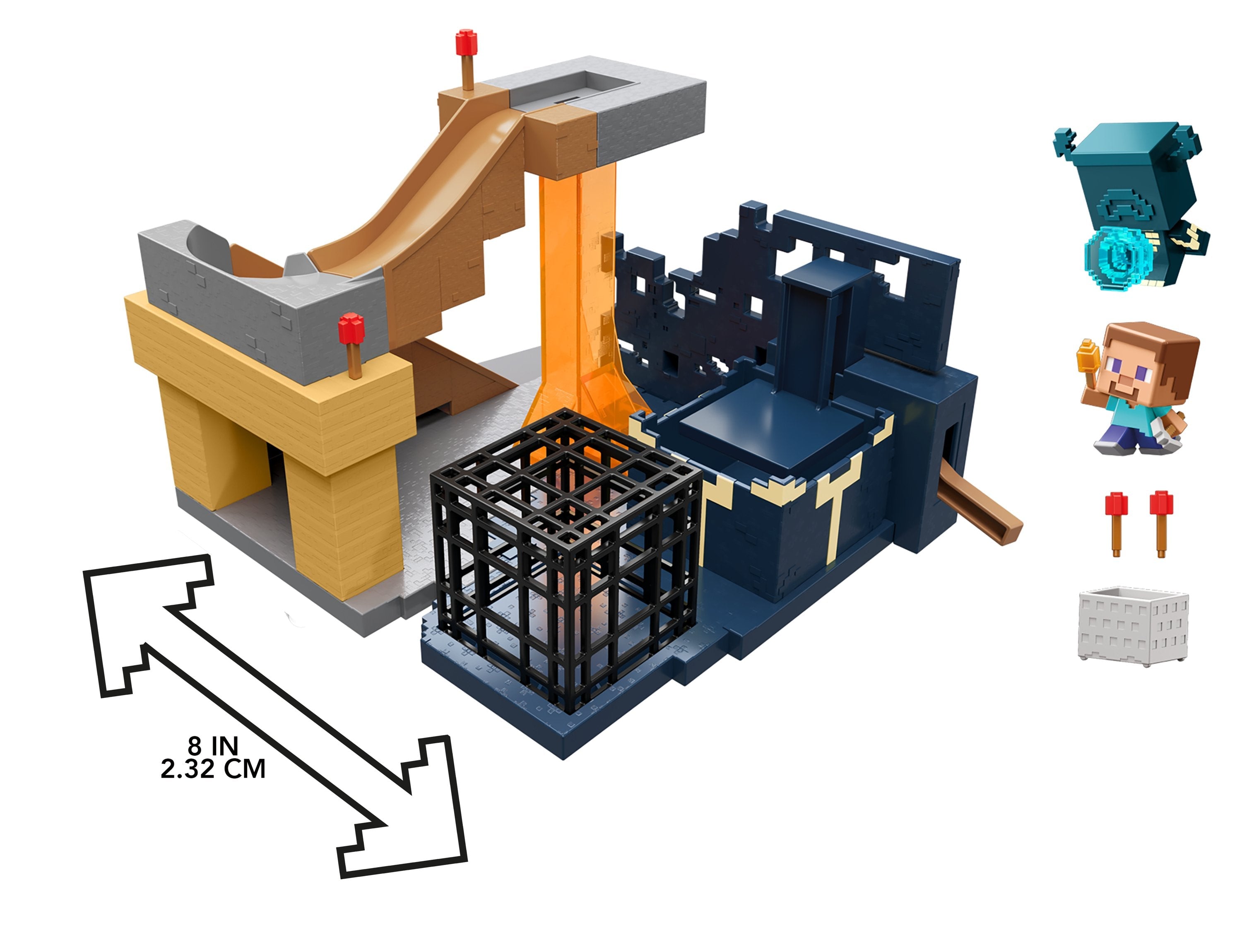 Zestaw Figurek Minecraft Mini Mode Przywolanie Nadzorcy
