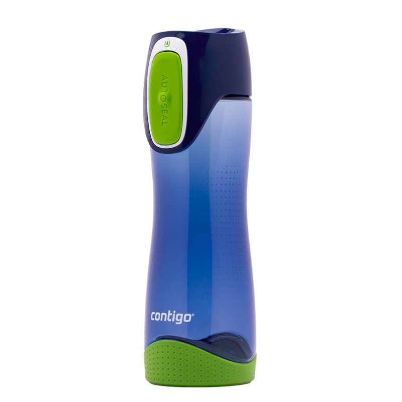 Botella Contigo Swish , Uso Diario, Fitness, Senderismo, Deportes 500 Ml Polipropileno (Pp) Azul