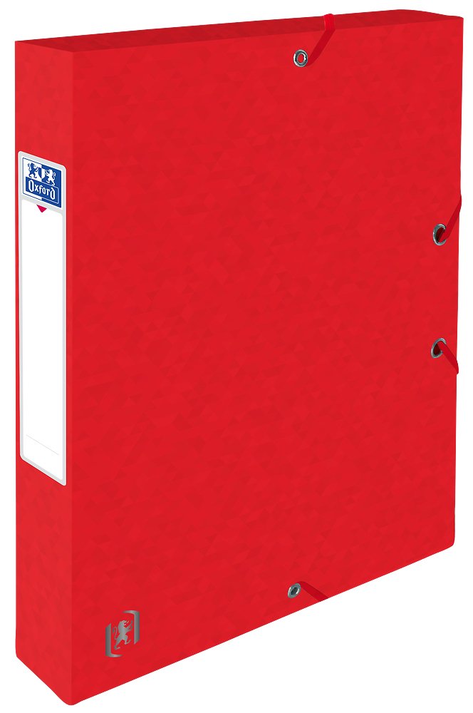 Oxford Heftbox 4 Cm Din A4 Rojo
