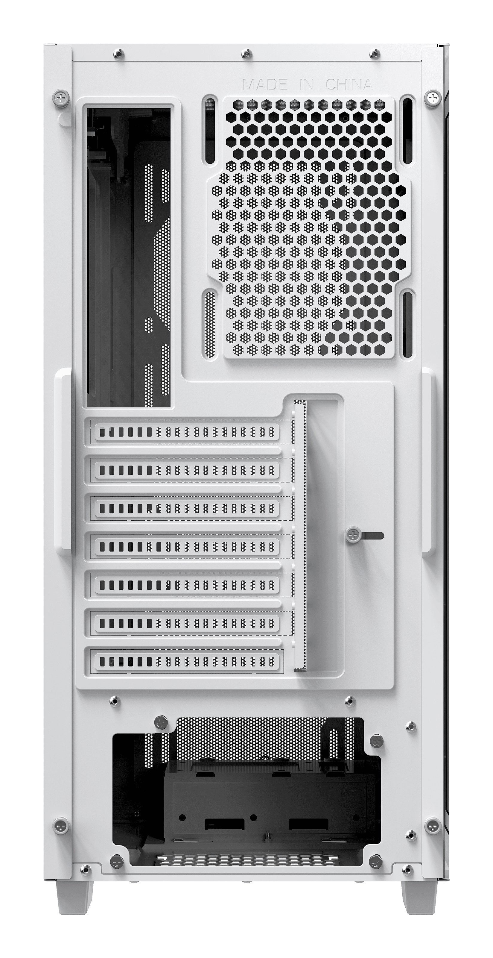 Ocypus Gamma C60 (Blanco, Tempered Glass) Gamma-C60-Whg000xx-Gl