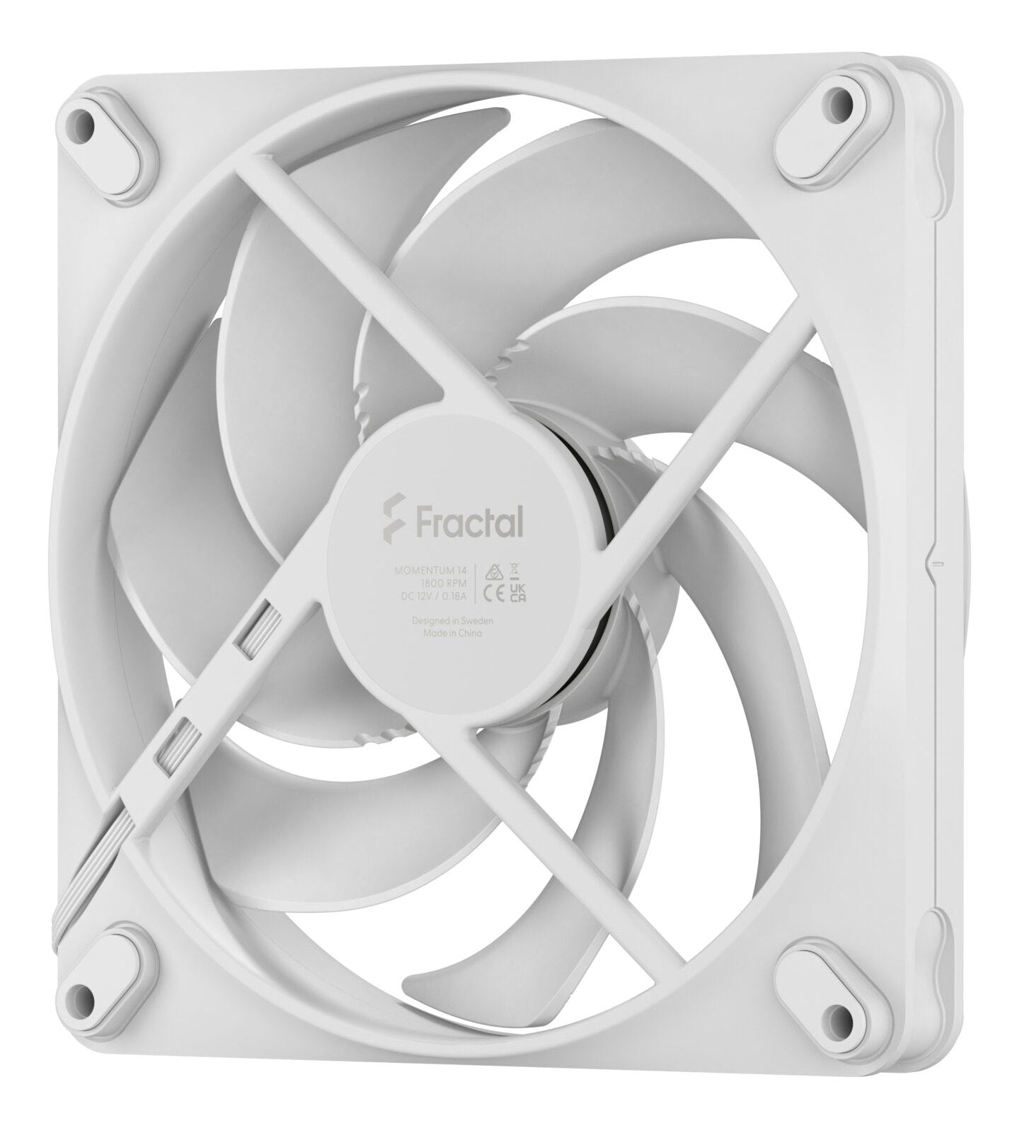 EAN 7340172708872 - Fractal Design Momentum 14 Carcasa del ordenador Ventilador 14 cm Blanco 1 pieza(s) imagen 5