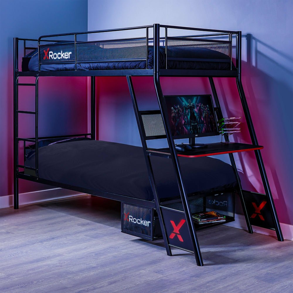 EAN 0094338211108 - X Rocker 2021110 cama Cama para jugar a videojuegos Individual estándar Rectangular imagen 1
