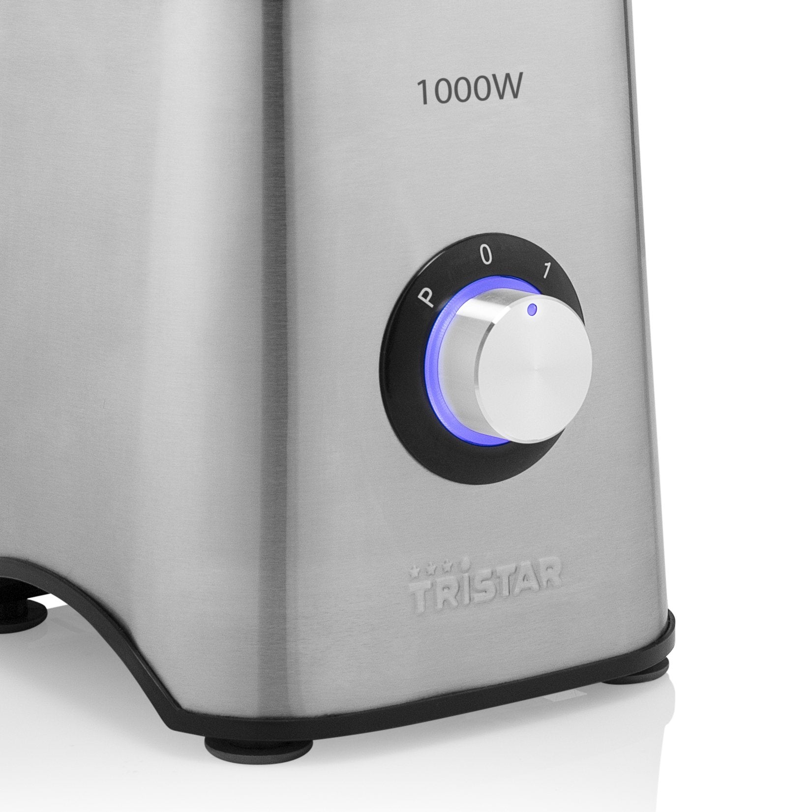 EAN 8713016095046 - Tristar BL-4471 licuadora 1,5 L Batidora de vaso 1000 W Negro, Acero inoxidable, Transparente imagen 5