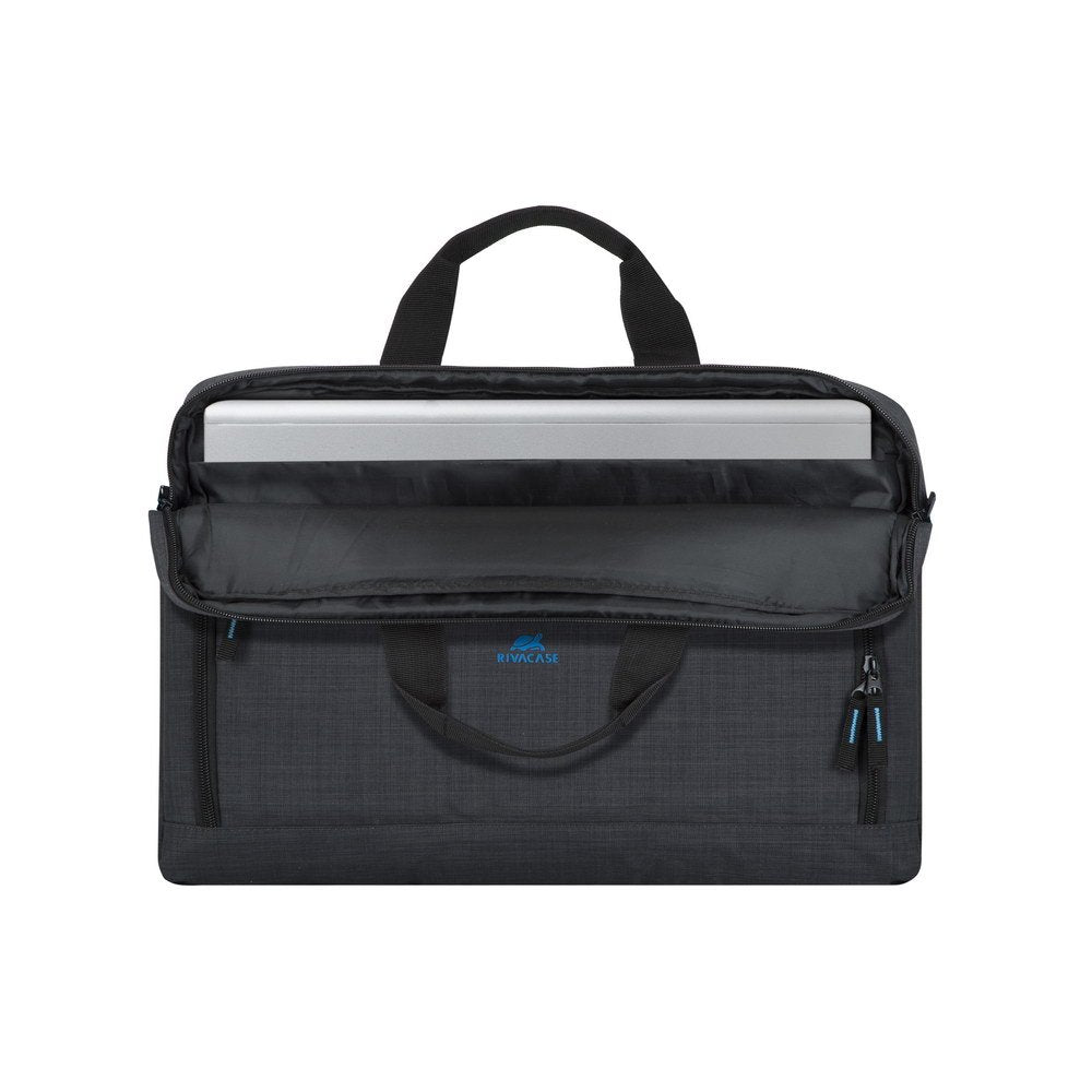 Rivacase Regent 8058 Maletines Para Portátil 43,9 Cm (17.3") Bandolera Negro, Cian