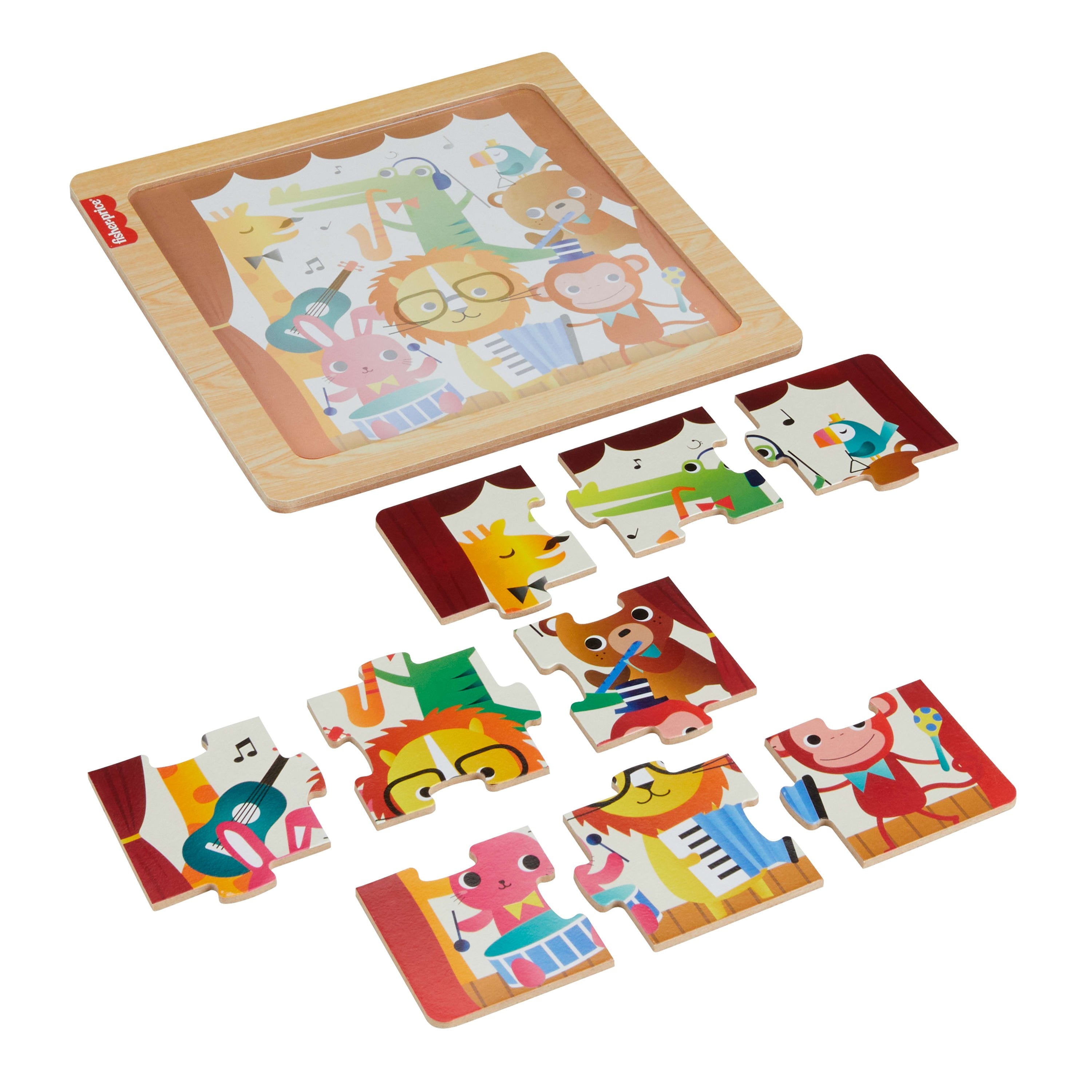 Puzzle Drewniane, Zwierzatka