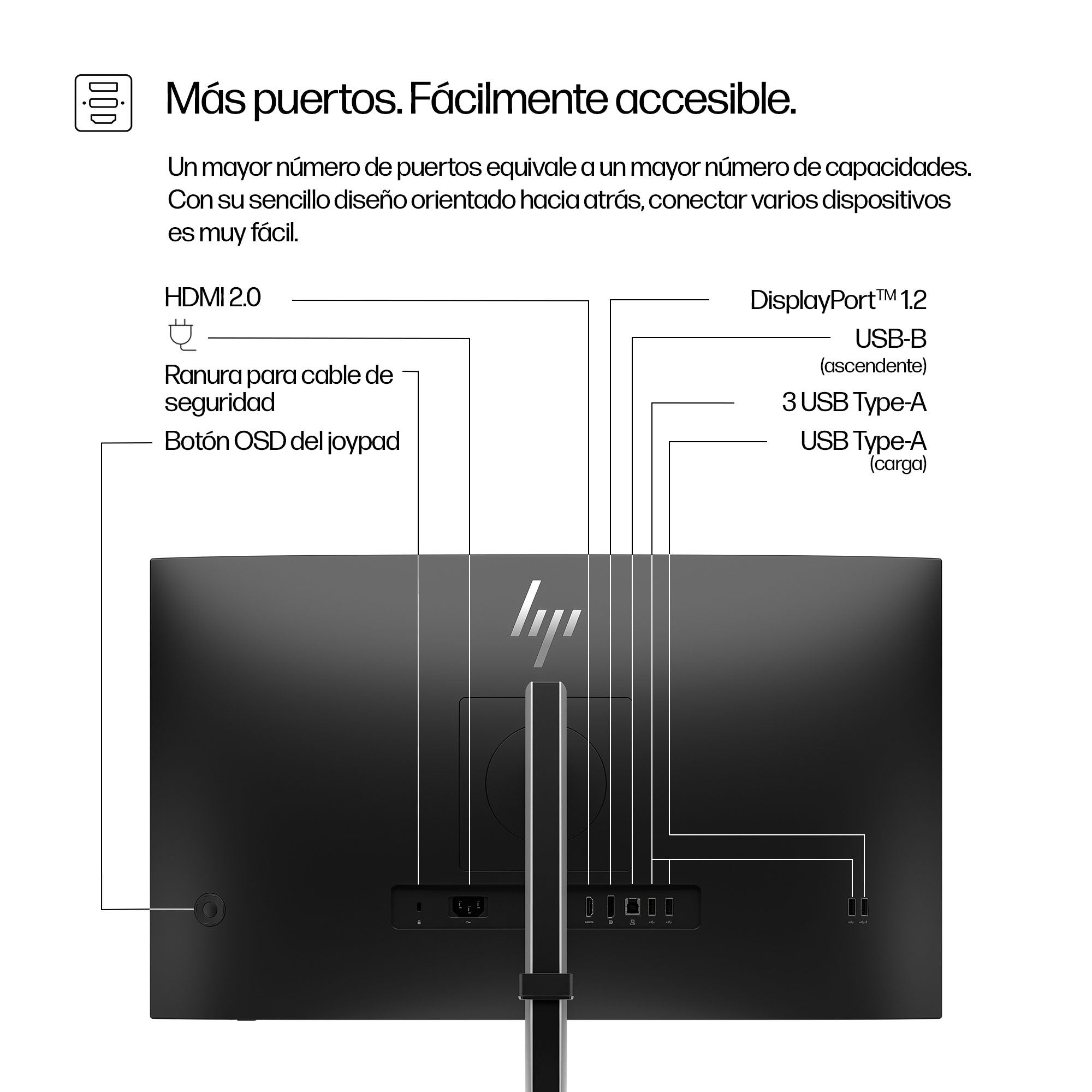 EAN 5715063800355 - HP Series 5 Pro 27 inch QHD No Stand Monitor - 527pq pantalla para PC 68,6 cm (27") 2560 x 1440 Pixeles Q imagen 2