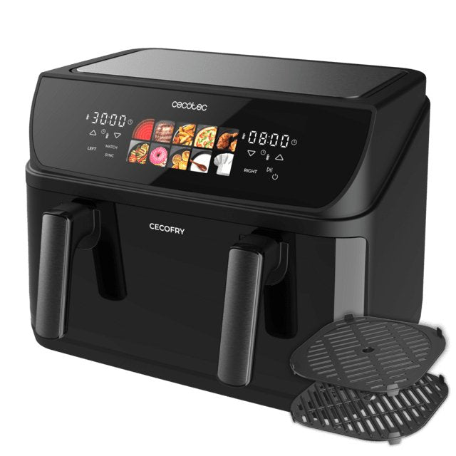 Freidora De Aire Cecotec Cecofry&Grill Duoheat 1000 10l 2800w