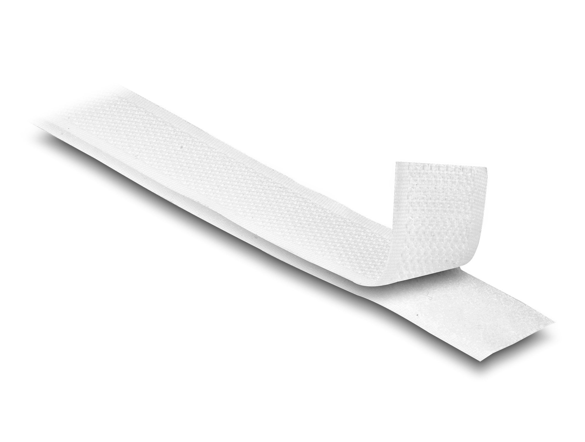 Delock 20920 Cinta De Gancho Y Bucle De Alta Resistencia La 10 M X An 20 Mm Blanco