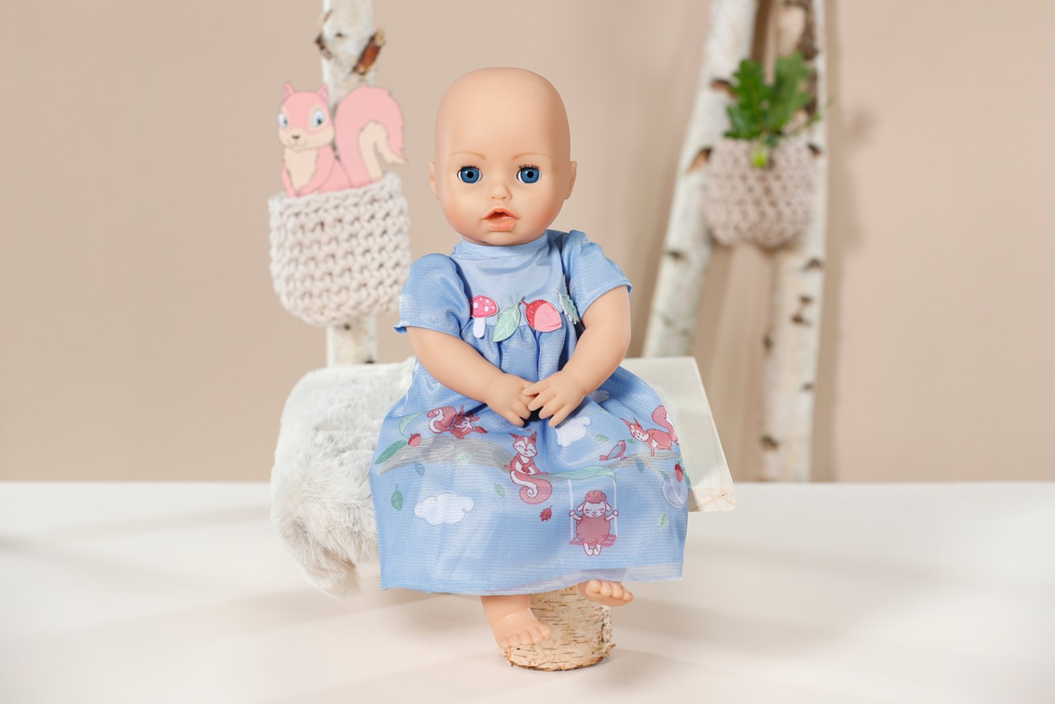 Zapf Creation Baby Annabell® Vestido Azul, Accesorios Para Muñecas (43cm) 709610