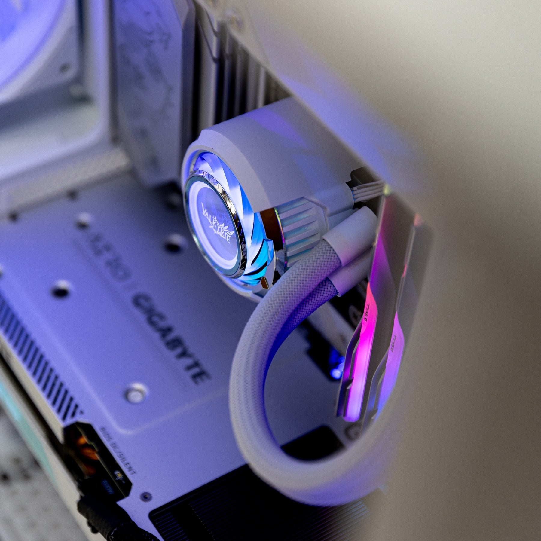 Refrigeracion Liquido Cpu Valkyrie Jarn  360 Argb Blanco