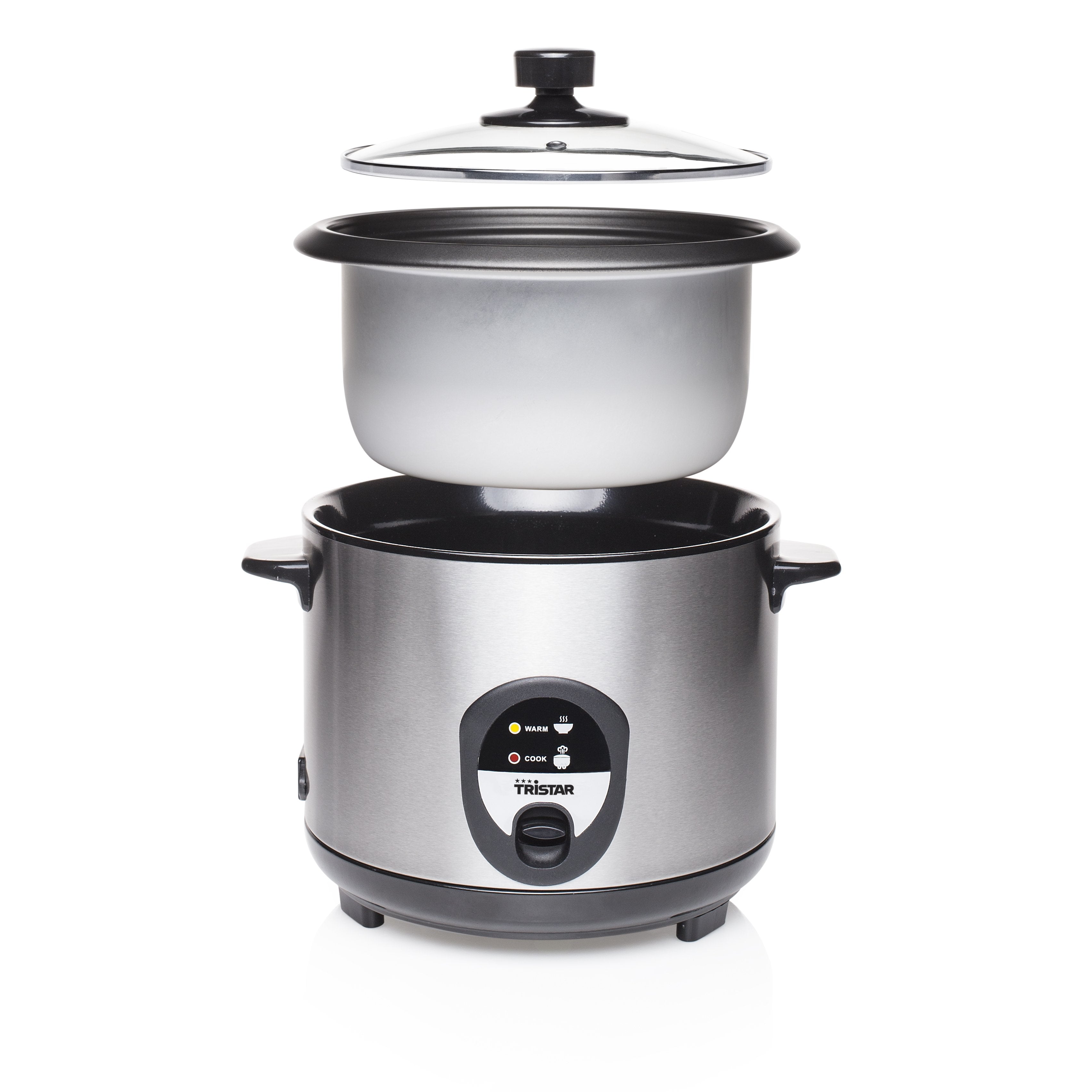 EAN 8713016009944 - Tristar RK-6127 arrocera 1,5 L 500 W Negro, Acero inoxidable imagen 4