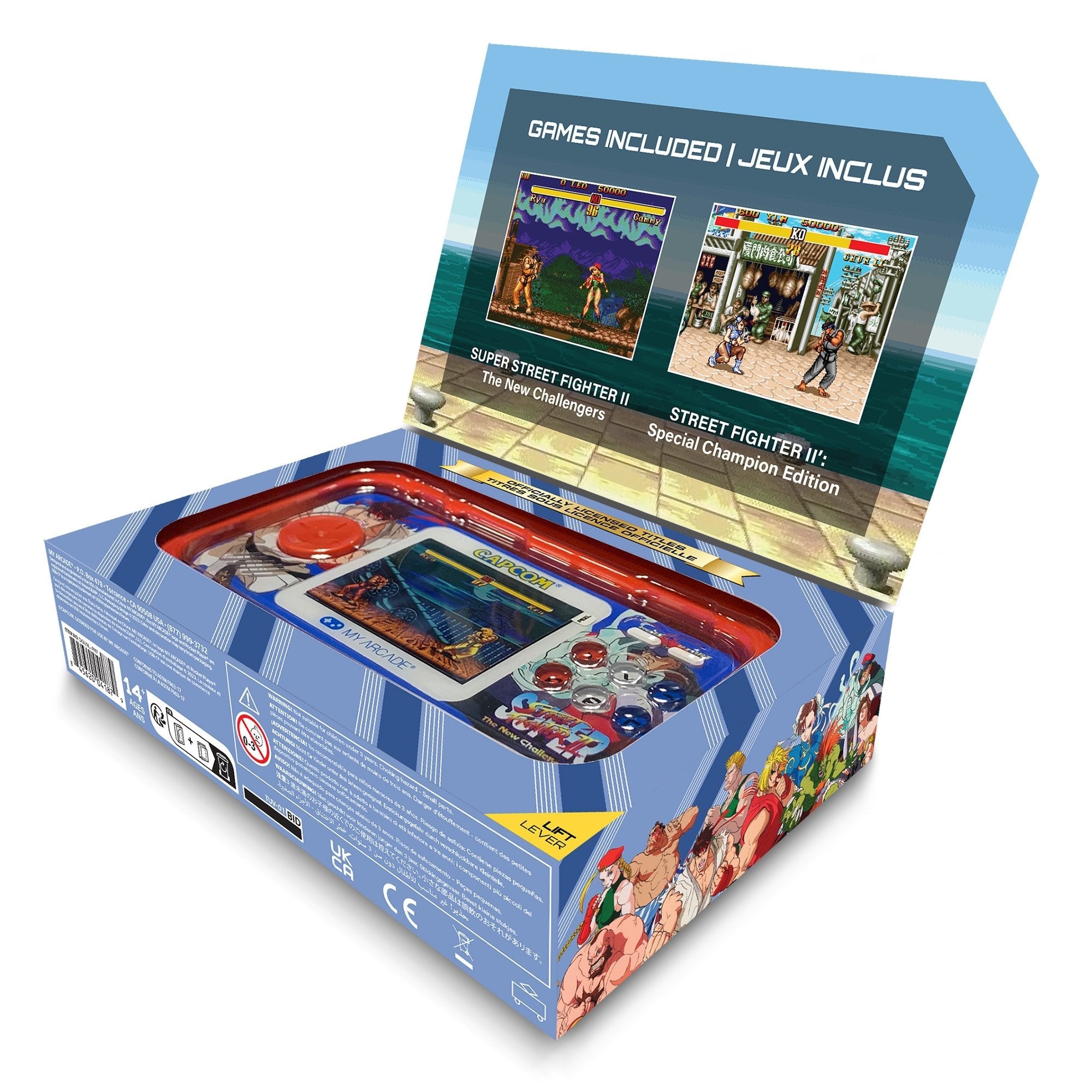 My Arcade Pocket Player Pro Super Street Fighter 2 Dgunl-4187