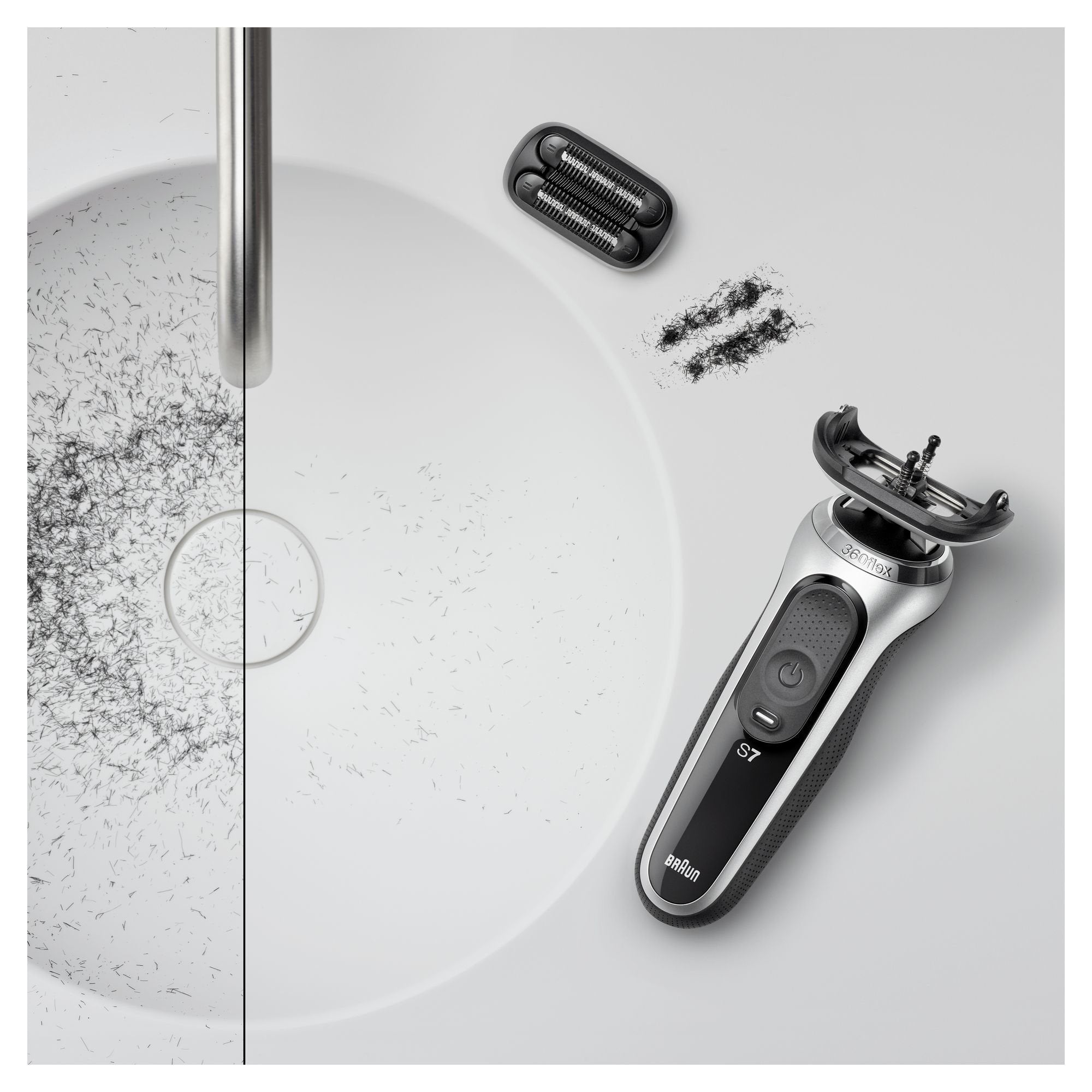 Braun Easyclick Cabezal Para Afeitado, Ensayo Cabezal Para Afeitado, 1 Cabezal(Es), Negro, Braun, Series 5, 6, 7, 20,5 G