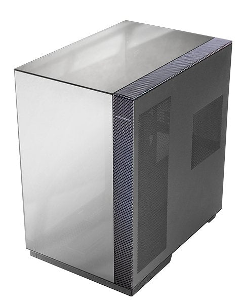 Caja Atx Semitorre Gaming Mars Gaming Mc3gfpro Triple Cristal Cromado Argb Gpu 383mm 1x3.5 3x2.5 Negro