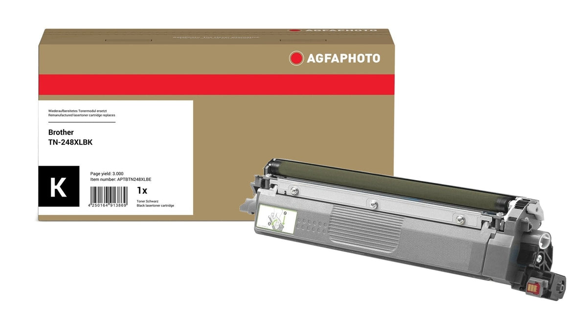 Agfa Photo Tóner Negro Aptbtn248xlbe  3000 Copias